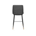 Barkruk Lionel Nylon en polyester Donkergrijs 65cm-Barkrukken-Creating Home