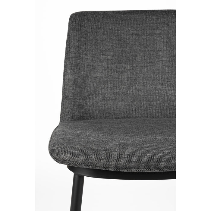Barkruk Lionel Nylon en polyester Donkergrijs 65cm-Barkrukken-Creating Home