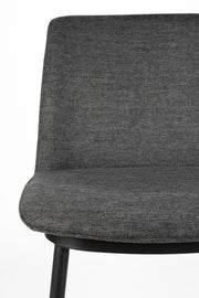 Barkruk Lionel Nylon en polyester Donkergrijs 65cm-Barkrukken-Creating Home