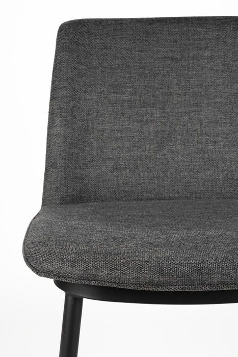 Barkruk Lionel Nylon en polyester Donkergrijs 65cm-Barkrukken-Creating Home