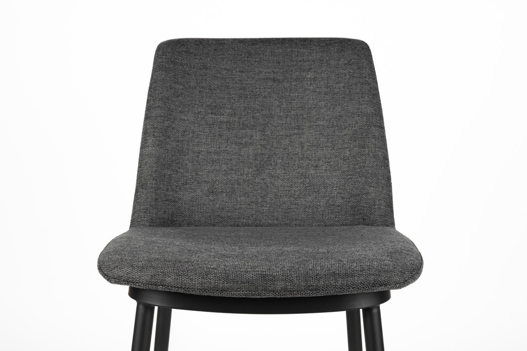 Barkruk Lionel Nylon en polyester Donkergrijs 65cm-Barkrukken-Creating Home