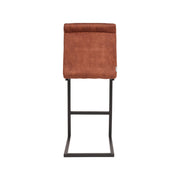 Barkruk Milo Fluweel Rust 66cm-Barkrukken-LABEL51