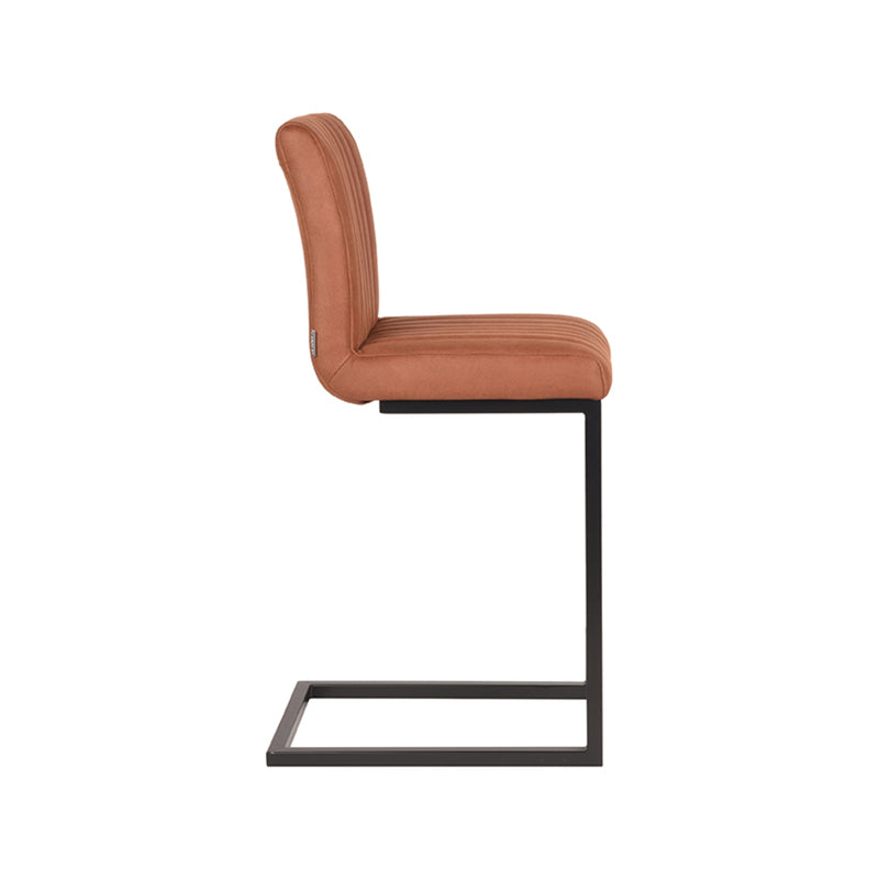 Barkruk Milo Stof Cognac 66cm-Barkrukken-LABEL51