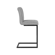 Barkruk Milo Stof Zinc 66cm-Barkrukken-LABEL51