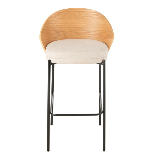 Barkruk Naturel Polyester 50 cm 50.5x53.1x97.8 cm-Barkrukken-J-Line