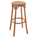 Barkruk Naturel Teakhout 35 cm 35x35x75 cm-Barkrukken-J-Line