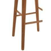 Barkruk Naturel Teakhout 42 cm 39x39.5x75.5 cm-Barkrukken-J-Line