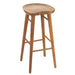 Barkruk Naturel Teakhout 42 cm-Barkrukken-J-Line