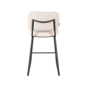 Barkruk Noah Naturel Boucle Laag 48x61x94 cm-Barkrukken-LABEL51