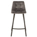 Barkruk Olivier Polyester Grijs 69 cm 43x47x95 cm-Barkrukken-J-Line