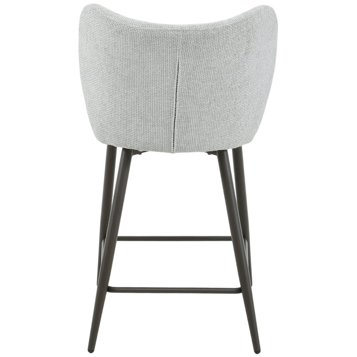 Barkruk Pebble Polyester Beige-Barkrukken-PTMD