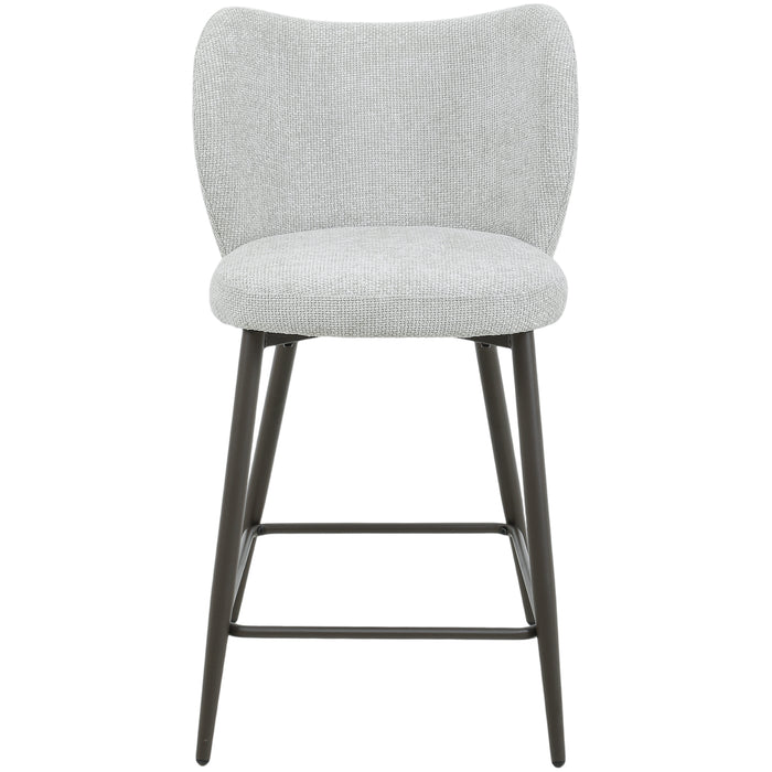 Barkruk Pebble Polyester Beige-Barkrukken-PTMD