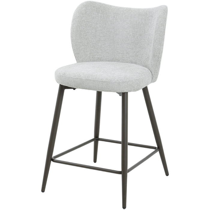 Barkruk Pebble Polyester Beige-Barkrukken-PTMD