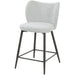 Barkruk Pebble Polyester Beige-Barkrukken-PTMD