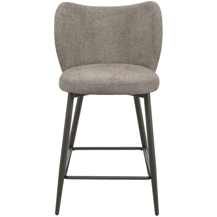 Barkruk Pebble Polyester Bruin-Barkrukken-PTMD