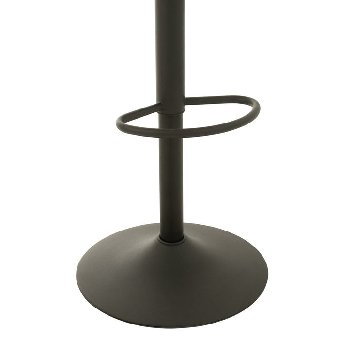 Barkruk Populierenhout Metaal Bruin 79 cm 40x40x105 cm-Barkrukken-J-Line