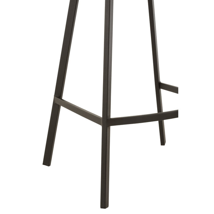 Barkruk Stephane Polyester Beige 69 cm 43x47x95 cm-Barkrukken-J-Line