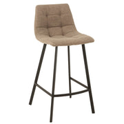 Barkruk Stephane Polyester Beige 69 cm 43x47x95 cm-Barkrukken-J-Line