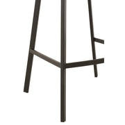 Barkruk Stephane Textiel/Metaal Donker Grijs Grijs/greige 43 cm-Barkrukken-J-Line