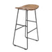 Barkruk Tangle Teak Naturel 62cm-Barkrukken-Creating Home