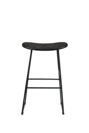 Barkruk Tangle Teak Zwart 62cm-Barkrukken-Creating Home