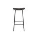 Barkruk Tangle Teak Zwart 76cm-Barkrukken-Creating Home