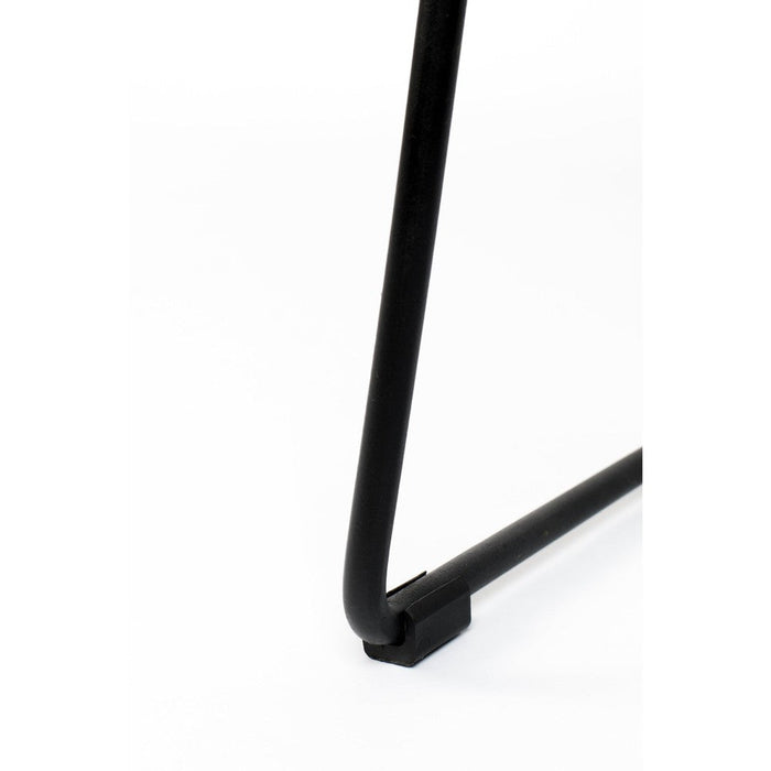 Barkruk Tangle Teak Zwart 76cm-Barkrukken-Creating Home