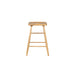 Barkruk Vander Oak hout Naturel 64cm-Barkrukken-Creating Home