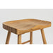 Barkruk Vander Oak hout Naturel 64cm-Barkrukken-Creating Home