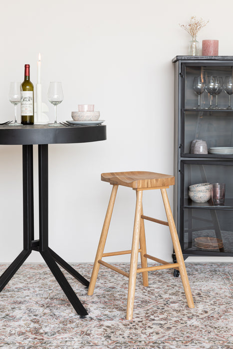 Barkruk Vander Oak hout Naturel 64cm-Barkrukken-Creating Home