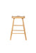 Barkruk Vander Oak hout Naturel 64cm-Barkrukken-Creating Home