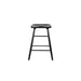 Barkruk Vander Oak hout Zwart 64cm-Barkrukken-Creating Home