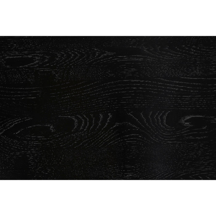 Barkruk Vander Oak hout Zwart 64cm-Barkrukken-Creating Home