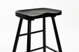 Barkruk Vander Oak hout Zwart 64cm-Barkrukken-Creating Home