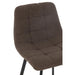 Barkruk Wit Polyester 43 cm 43x46x95 cm-Barkrukken-J-Line