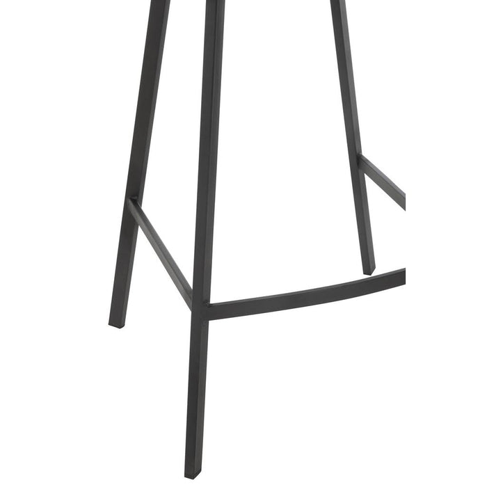 Barkruk Wit Polyester 43 cm-Barkrukken-J-Line