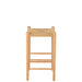 Barkruk Zwart Beech hout 38 cm 38x38x66.4 cm-Barkrukken-J-Line