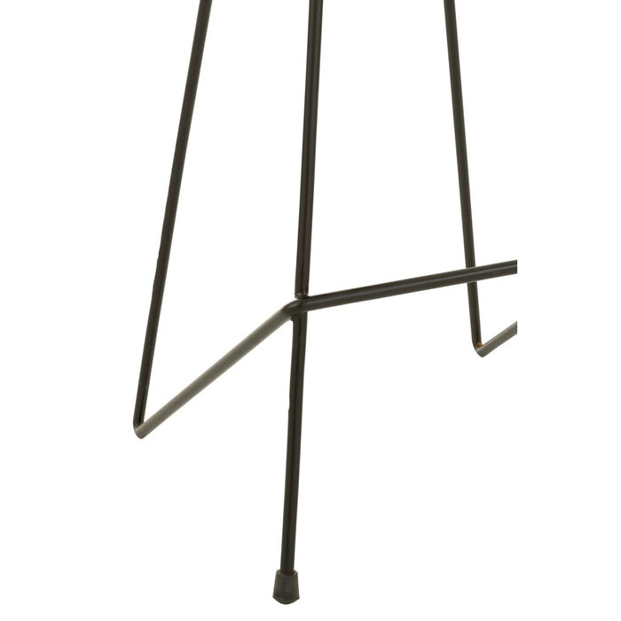 Barkruk Zwart Ijzer 40 cm-Barkrukken-J-Line