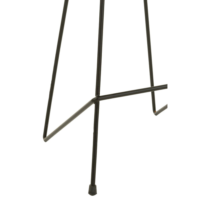 Barkruk Zwart Ijzer 40 cm-Barkrukken-J-Line