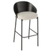 Barkruk Zwart Polyester 50 cm 50.5x53.1x97.8 cm-Barkrukken-J-Line