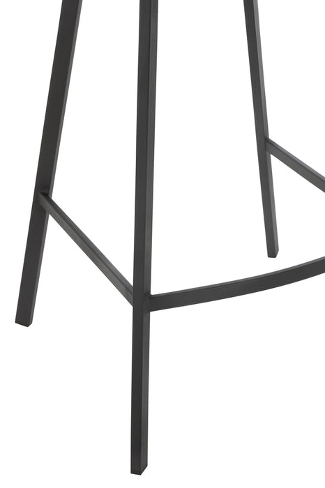Barstoel Kent metaal/polyester groen-Barkrukken-J-Line