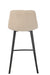 Barstoel Kent metaal/polyester wit-Barkrukken-J-Line
