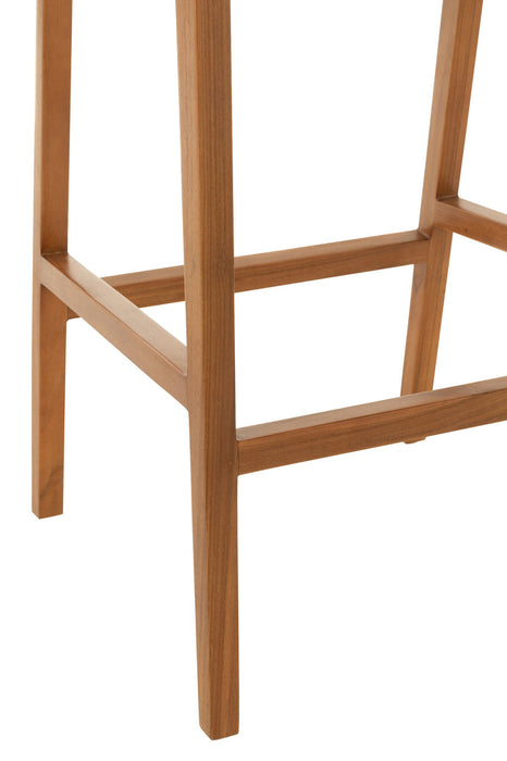 Barstool Emma Teak Brown-Barkrukken-J-Line