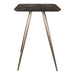 Bartafel Fieron Zwart 75 cm-Bartafels-PTMD