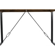 Bartafel Nairobi Bar Mangohout Naturel hout 140x80 cm-Bartafels-Livingfurn