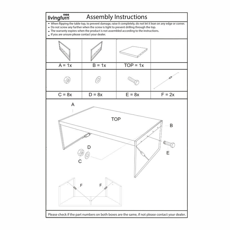 Bartafel Norris Bar Mangohout Zwart 140x80 cm-Bartafels-Livingfurn