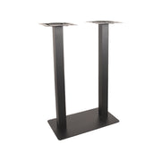 Bartafel Tafelpoot Dubbel Zwart Metaal Dubbel 108 cm 70x40x108 cm-Tafelpoten-LABEL51