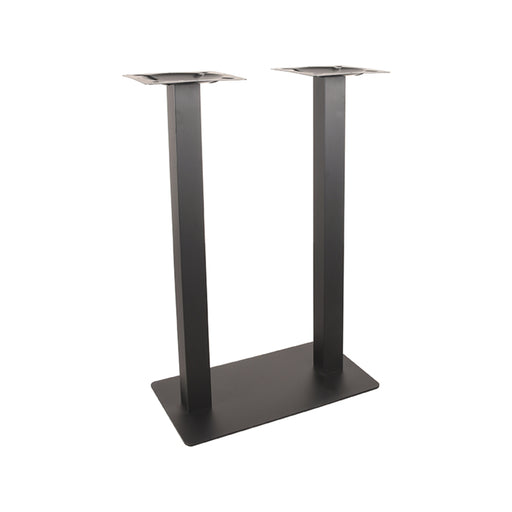 Bartafel Tafelpoot Dubbel Zwart Metaal Dubbel 108 cm 70x40x108 cm-Tafelpoten-LABEL51