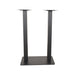 Bartafel Tafelpoot Dubbel - Zwart - Metaal - Dubbel - 108 cm-Bartafels-LABEL51