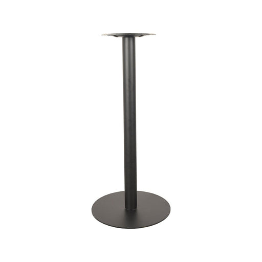 Bartafel Tafelpoot Dubbel - Zwart - Metaal - Enkel Rond 108 cm-Bartafels-LABEL51
